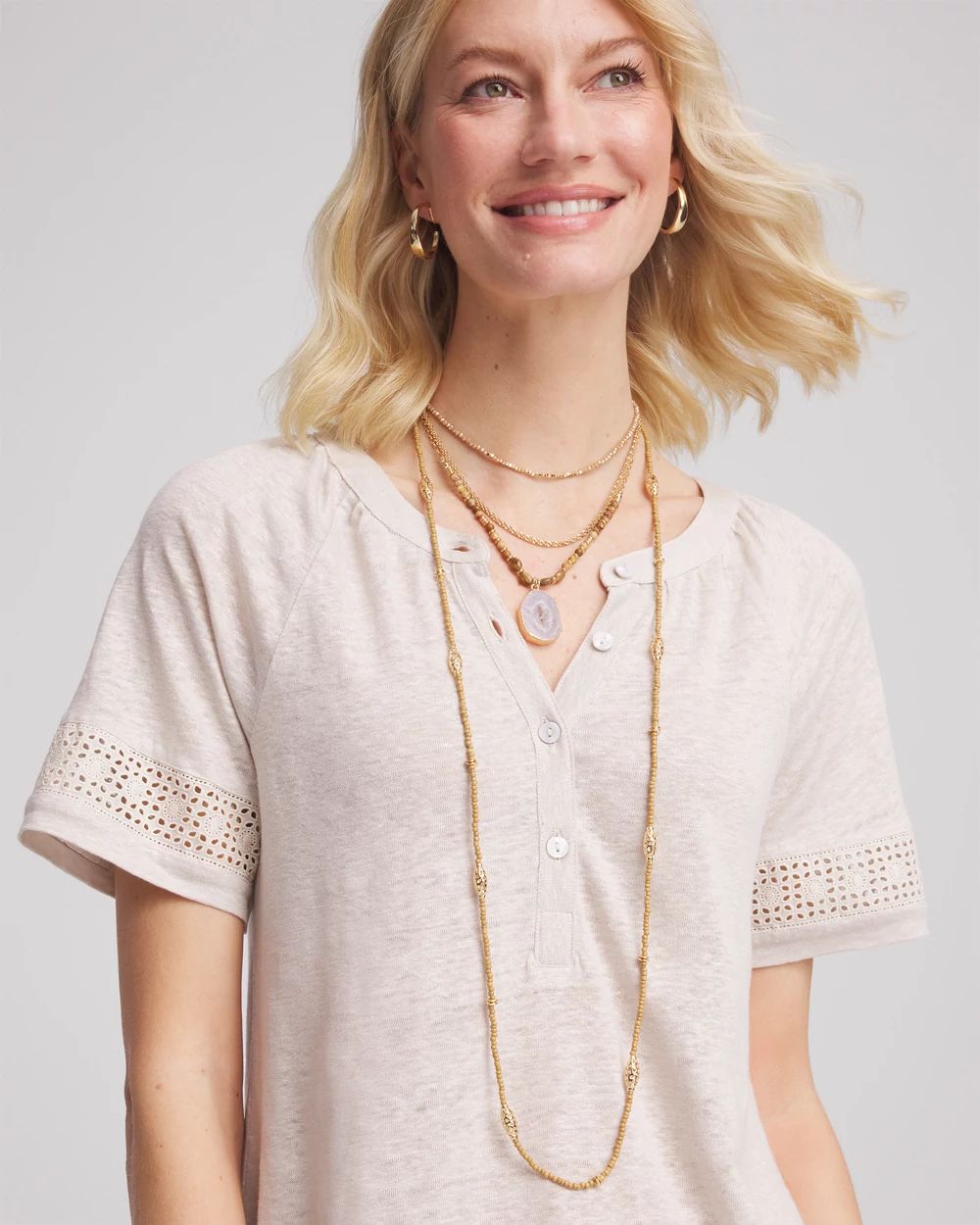 Convertible Filigree Agate Pendant Necklace