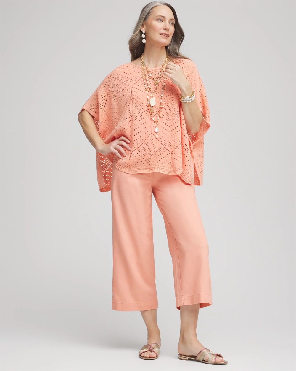 Crochet Boatneck Poncho