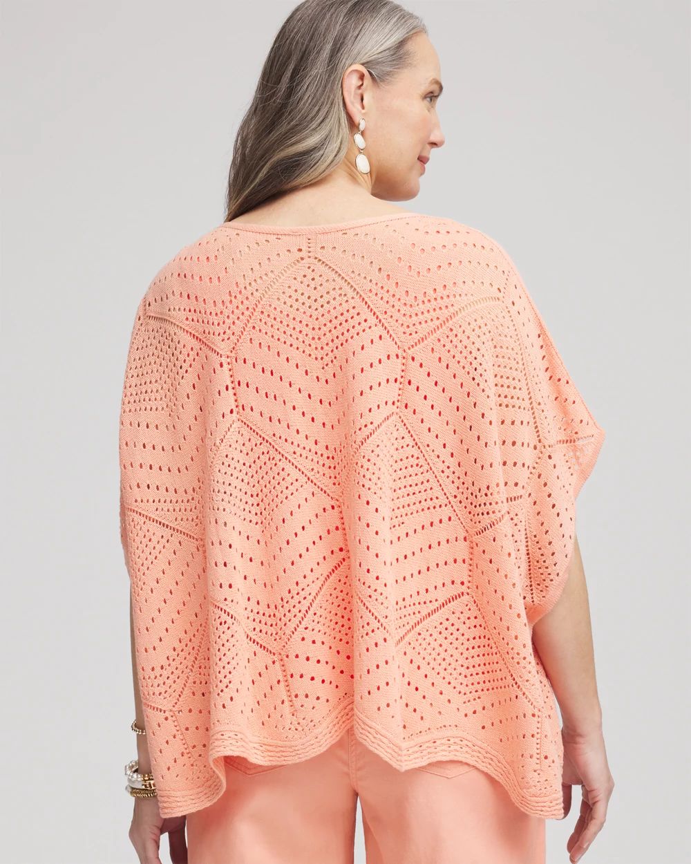 Crochet Boatneck Poncho