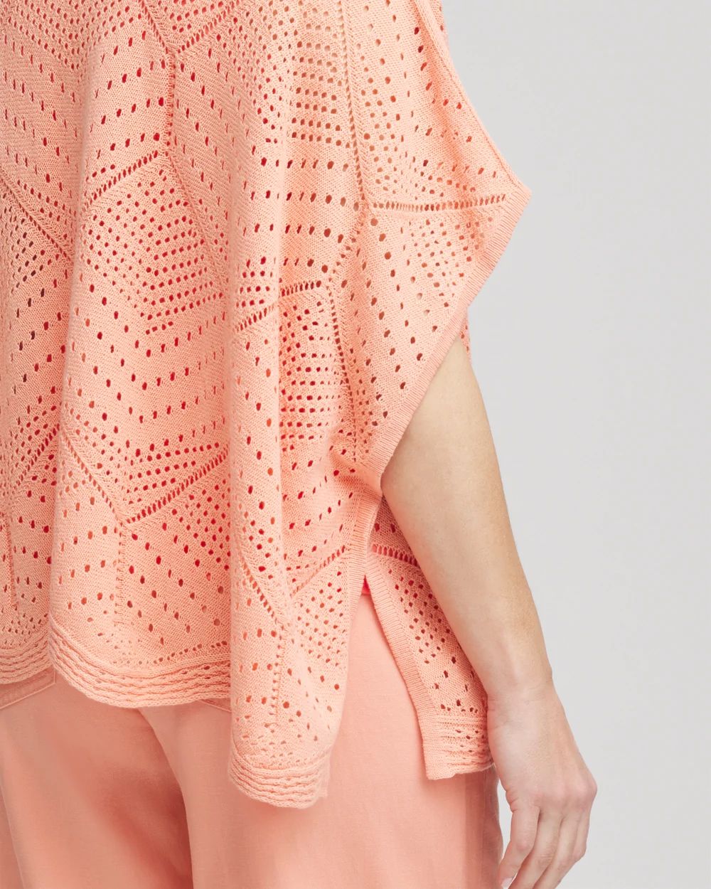 Crochet Boatneck Poncho