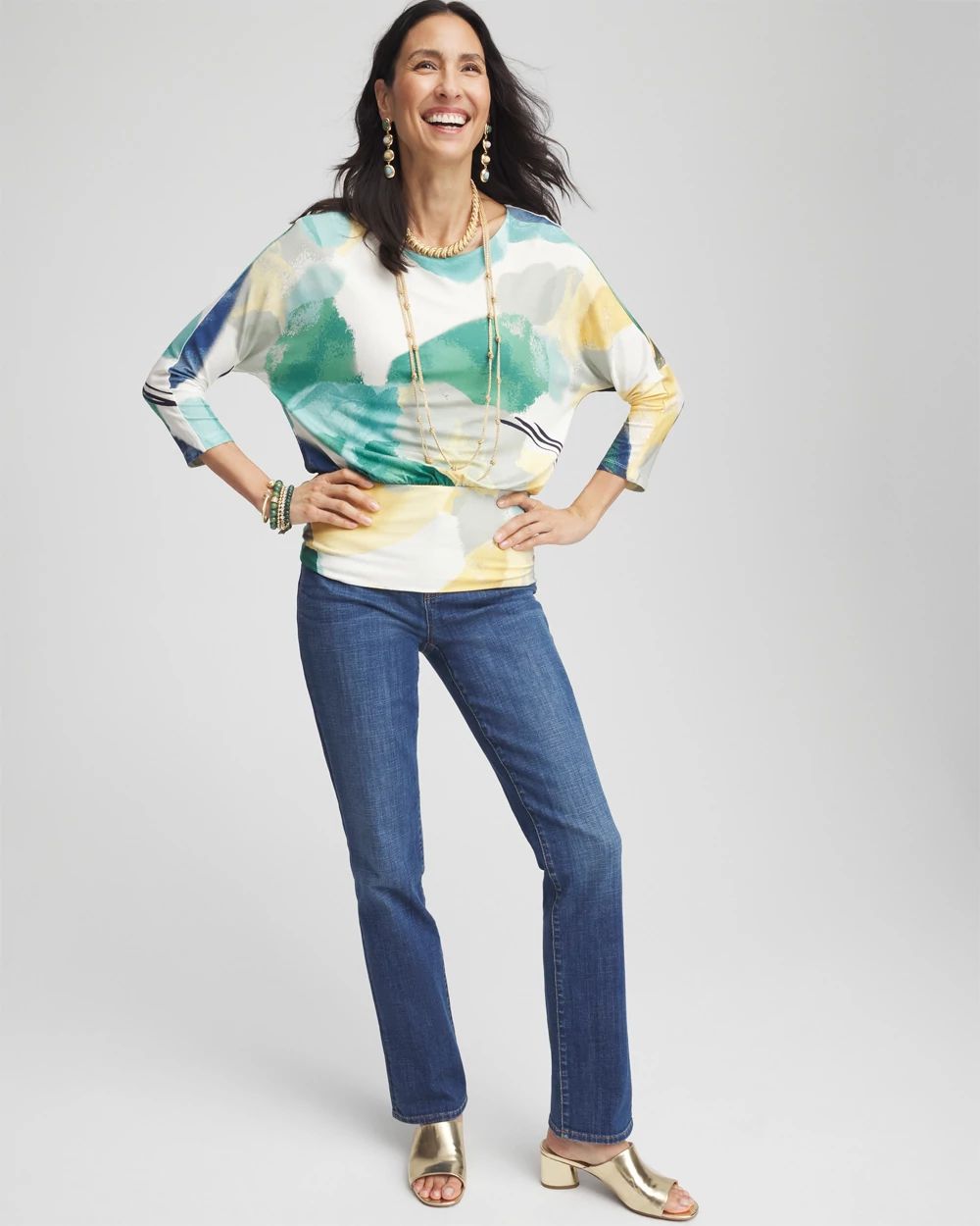 Valentine's Day Banded-Hem Top