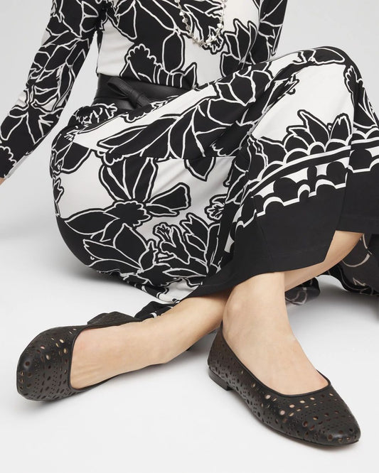 Cutout Ballet Flats