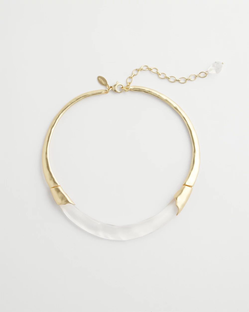 Lucite Collar Necklace