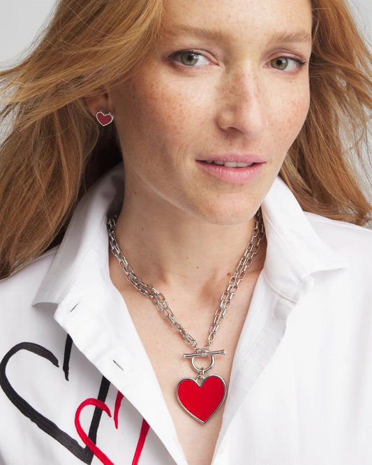 Convertible Paperclip Pendant Necklace