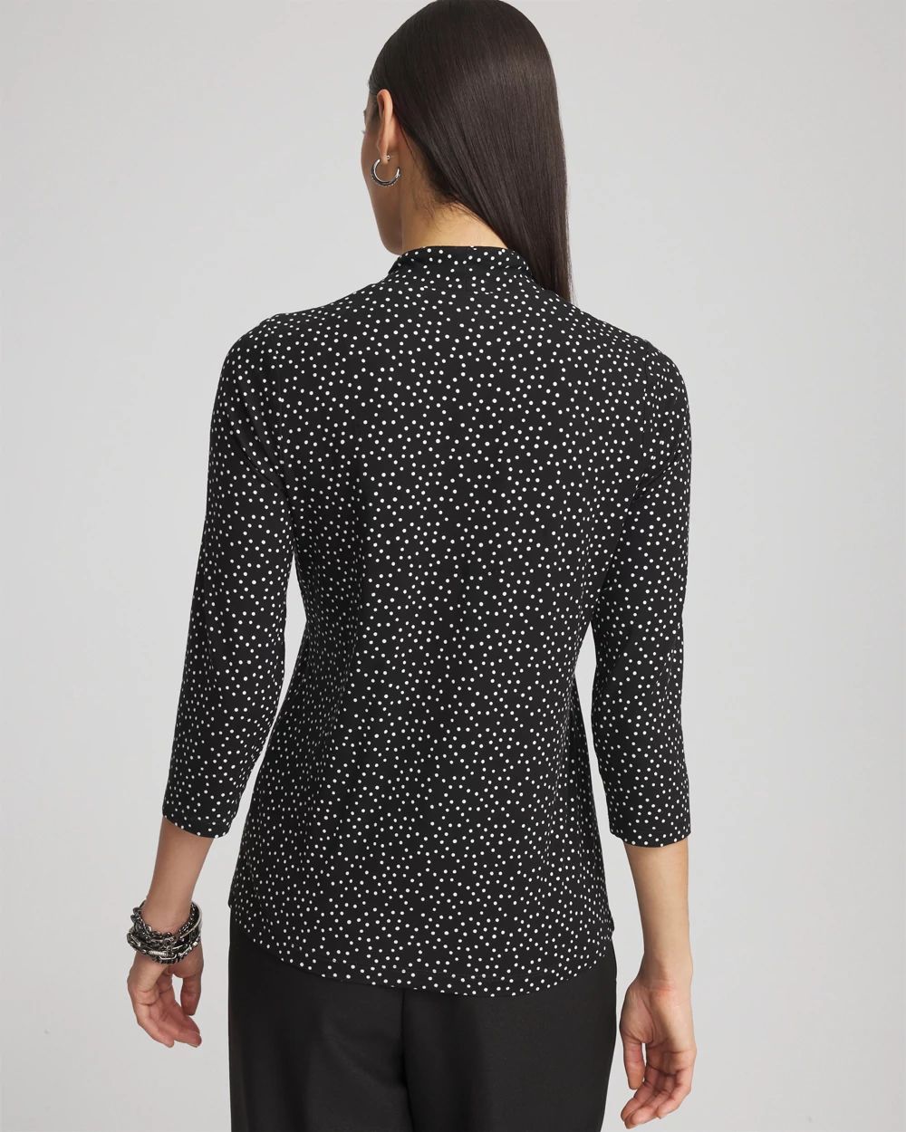 Touch of Cool™ Dots 3/4 Sleeve Tee