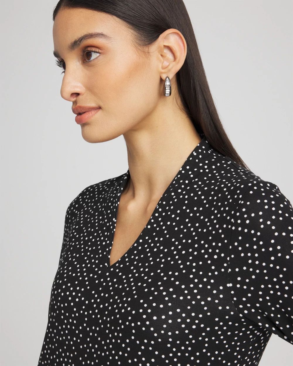 Touch of Cool™ Dots 3/4 Sleeve Tee